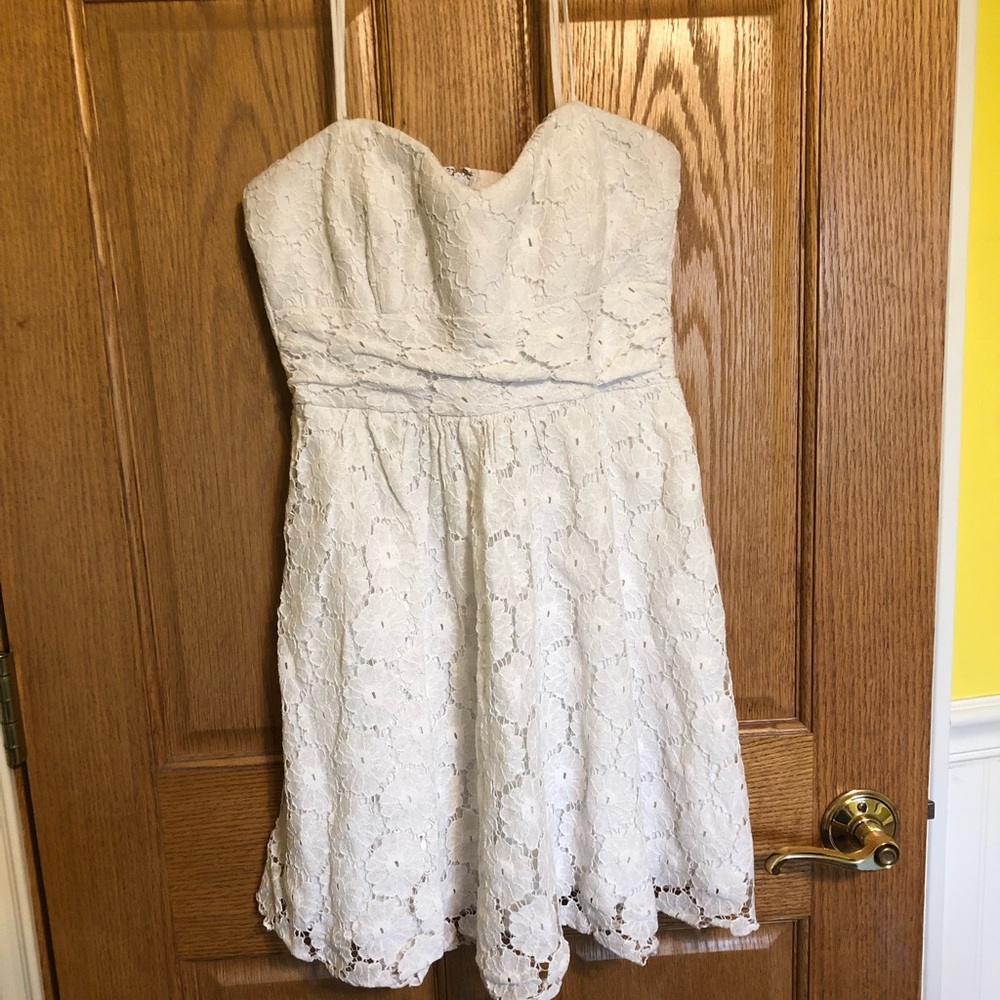 Speechless White Lace Summer Dress